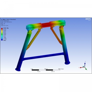 ���ؙC(j��)֧������Ԫ����   finite element analysis of crane legs